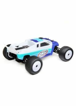 LOSI 1/18 Mini-T 2.0 2WD RTR Brushless Stadium Truck - Blue -Rc Car Component Shop losi 1 18 mini t 20 2wd rtr brushless stadium truc 2