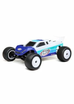 LOSI 1/18 Mini-T 2.0 2WD RTR Brushless Stadium Truck - Blue