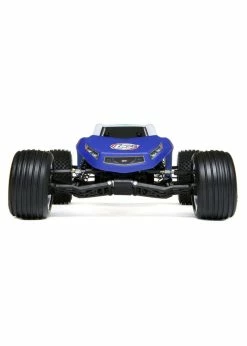LOSI 1/18 Mini-T 2.0 2WD RTR Brushless Stadium Truck - Blue -Rc Car Component Shop losi 1 18 mini t 20 2wd rtr brushless stadium truc 4