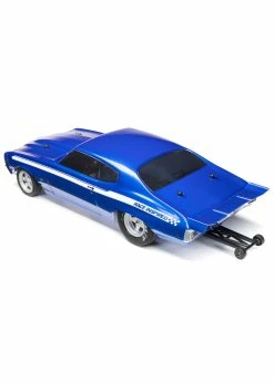 LOSI LOS01023T1 - 1970 Chevelle Mini No Prep Drag Car, RTR - Blue -Rc Car Component Shop losi los01023t1 1970 chevelle mini no prep drag ca 1