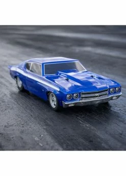 LOSI LOS01023T1 - 1970 Chevelle Mini No Prep Drag Car, RTR - Blue -Rc Car Component Shop losi los01023t1 1970 chevelle mini no prep drag ca 9