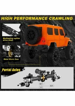 Panda 1/24 Tetra24 X3 Portal Edition RTR Scale Mini Crawler - Orange 9 Panda 1/24 Tetra24 X3 Portal Edition RTR Scale Mini Crawler - Orange -Rc Car Component Shop panda 1 24 tetra24 x3 portal edition rtr scale min 2