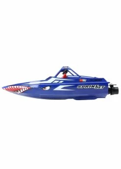 PRO BOAT 8045T2 - Sprintjet 9" Self-Righting Jet Boat Brushed RTR -Blue -Rc Car Component Shop pro boat 8045t2 sprintjet 9 self righting jet boat 2