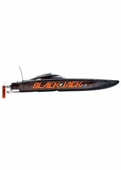 PRO BOAT Lackjack 42" 8S Brushless Catamaran RTR - Black/Orange -Rc Car Component Shop pro boat blackjack 42 8s brushless catamaran rtr b 4