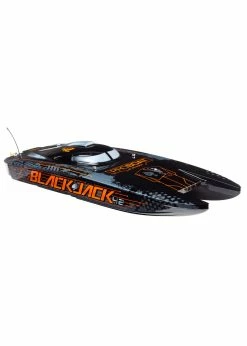PRO BOAT Lackjack 42" 8S Brushless Catamaran RTR - Black/Orange -Rc Car Component Shop pro boat blackjack 42 8s brushless catamaran rtr b 9