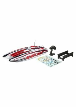 PRO BOAT Lackjack 42" 8S Brushless Catamaran RTR - White/Red