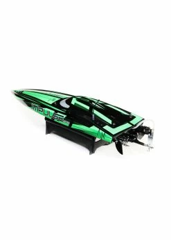 PRO BOAT RB08037T1 - Impulse 32" Brushless Deep-V RTR With Smart - Black/Green -Rc Car Component Shop pro boat prb08037t1 impulse 32 brushless deep v rt 4