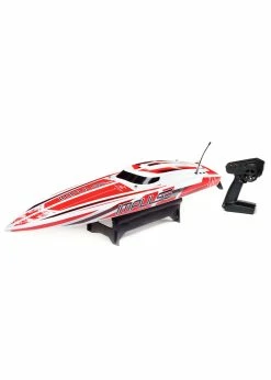 PRO BOAT RB08037T2 - Impulse 32" Brushless Deep-V RTR With Smart - White/Red