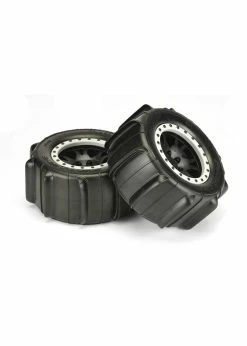 PRO-LINE PRO1014613 - Sling Shot 4.3" Pro-Loc Mounted Paddle Tires: X-Maxx