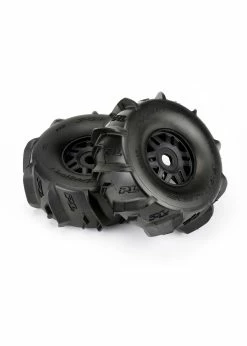 PRO-LINE PRO1018910 - 1/7 Dumont Fr/Rr Sand/Snow Mojave Tires Mounted 17mm