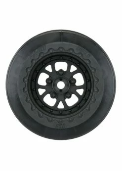 PRO-LINE PRO277603 - 1/10 Pomona Drag Spec Rear 2.2"/3.0" 12mm Drag Wheels (2) Black