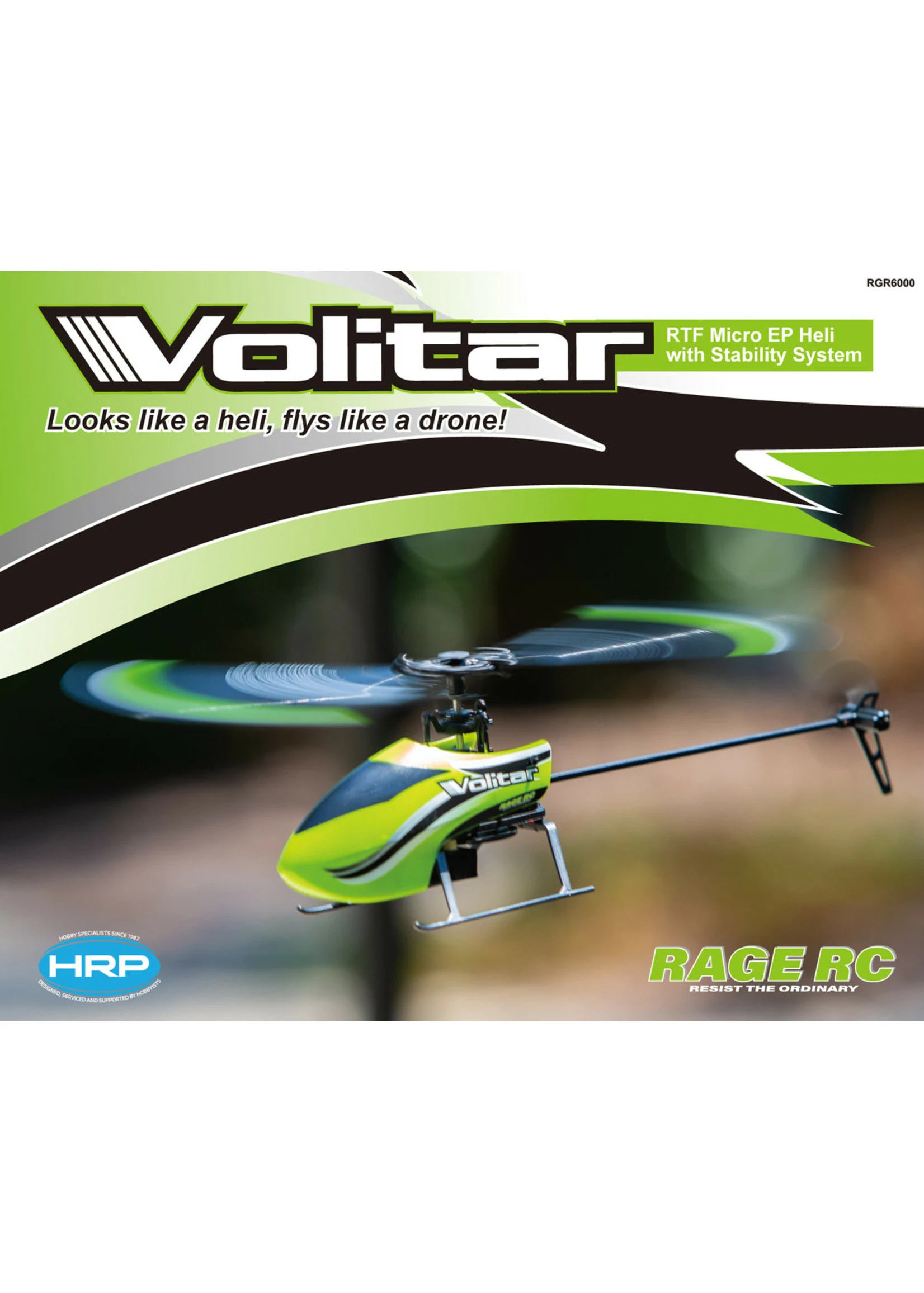 Rage RC GR6000 - Volitar Micro Heli - RTF 4 Rage RC GR6000 - Volitar Micro Heli - RTF - Image 2