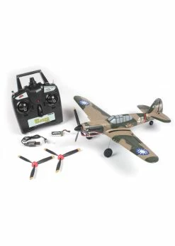 Rage RC GRA1305 - Curtiss P-40 Warhawk Micro RTF Airplane With PASS