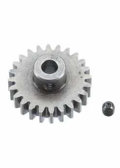 Robinson Racing P1224 - Extra Hard Steel 5mm Bore 1 Module Pinion, 24T