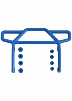 RPM 70815 - Rear Bumper For Electric Rustler - Blue
