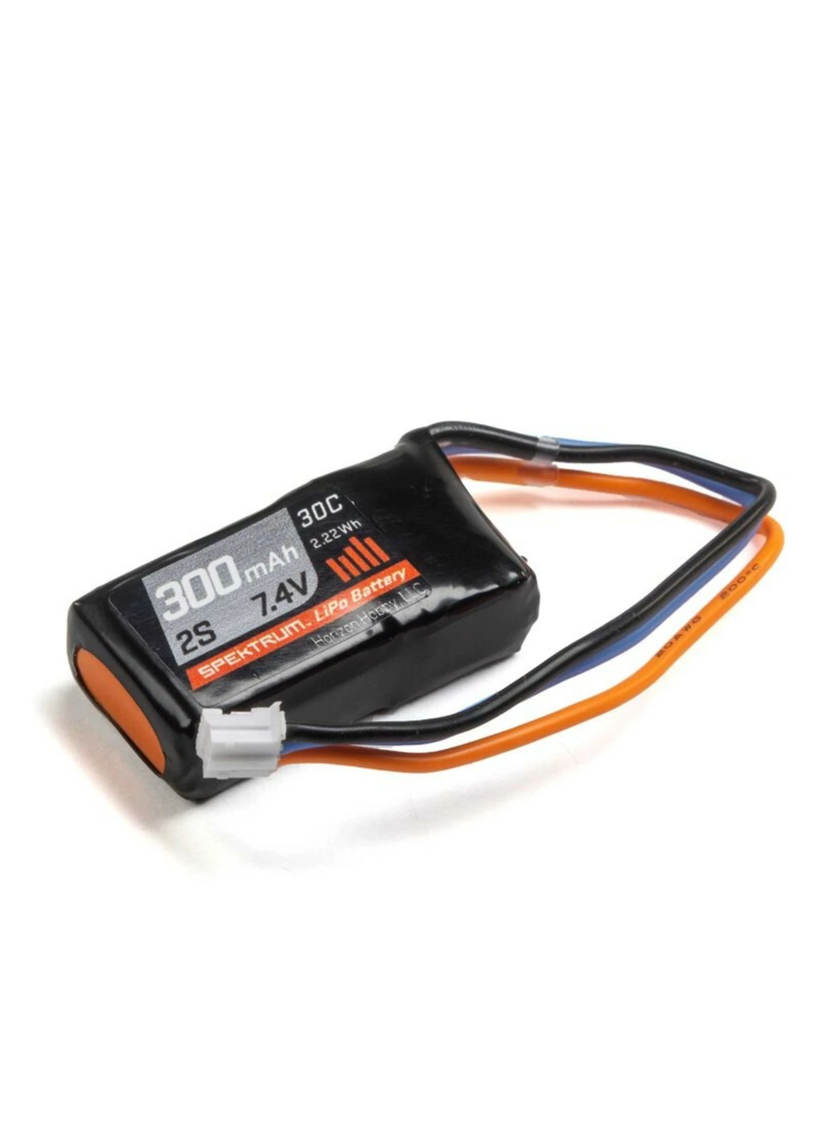 Spektrum SPMX3002S30 - 300mAh 7.4V 30C LiPo Battery: PH Connector 3 Spektrum SPMX3002S30 - 300mAh 7.4V 30C LiPo Battery: PH Connector