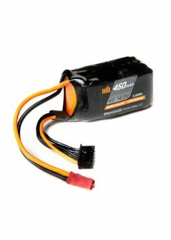 Spektrum SPMX4504S50 - 14.8V 450mAh 4S 50C LiPo Battery: JST