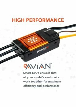 Spektrum SPMXAE1080 Avian 80 Amp Brushless Smart ESC 3S-8S 15 Spektrum SPMXAE1080 Avian 80 Amp Brushless Smart ESC 3S-8S -Rc Car Component Shop spektrum spmxae1080 avian 80 amp brushless smart e 4