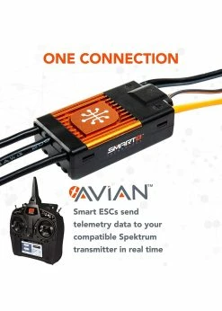 Spektrum SPMXAE1100 - Avian 100 Amp Brushless Smart ESC - 3S-6S -Rc Car Component Shop spektrum spmxae1100 avian 100 amp brushless smart 6