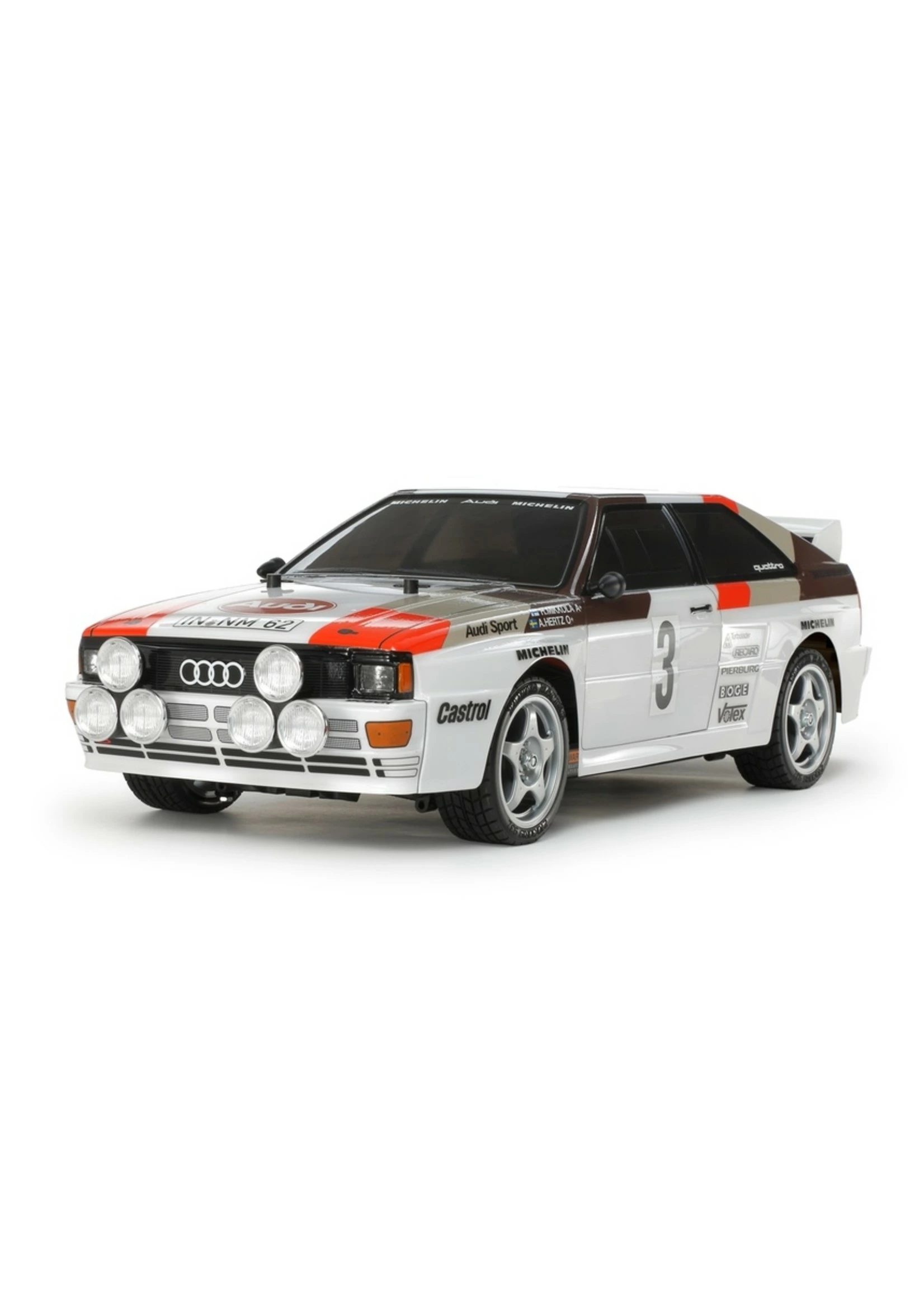 Tamiya 1/10 Audi Quattro A2 Kit - TT-02 Chassis 3 Tamiya 1/10 Audi Quattro A2 Kit - TT-02 Chassis