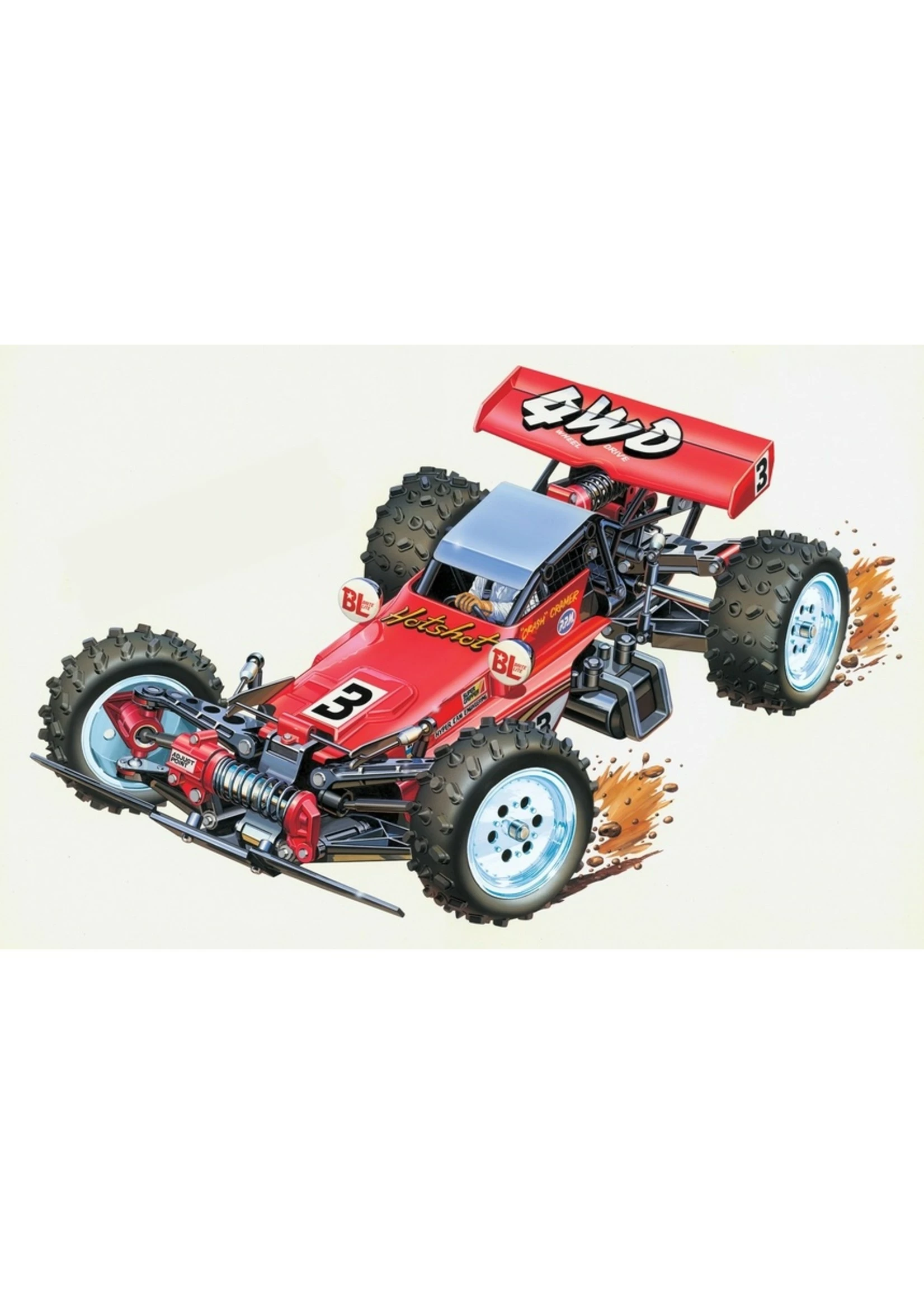 Tamiya 1/10 Hotshot Re-Release Kit 4 Tamiya 1/10 Hotshot Re-Release Kit - Image 2