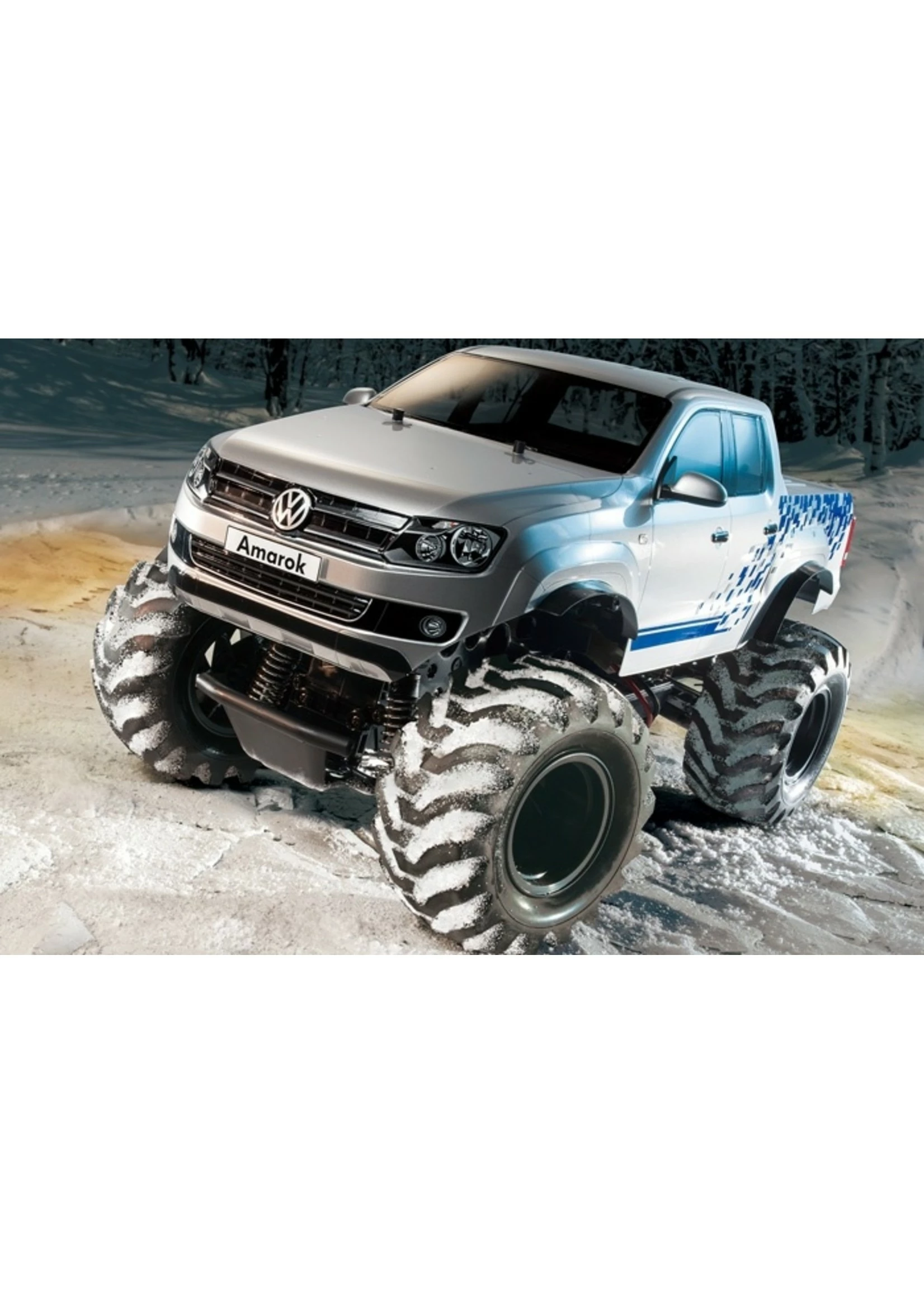 Tamiya 1/10 Volkswagen Amarok - WT-01N Chassis Kit 4 Tamiya 1/10 Volkswagen Amarok - WT-01N Chassis Kit - Image 2