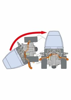 Tamiya 1/8 Dancing Rider Trike - T3-01 Chassis Kit 9 Tamiya 1/8 Dancing Rider Trike - T3-01 Chassis Kit -Rc Car Component Shop tamiya 1 8 dancing rider trike t3 01 chassis kit 3