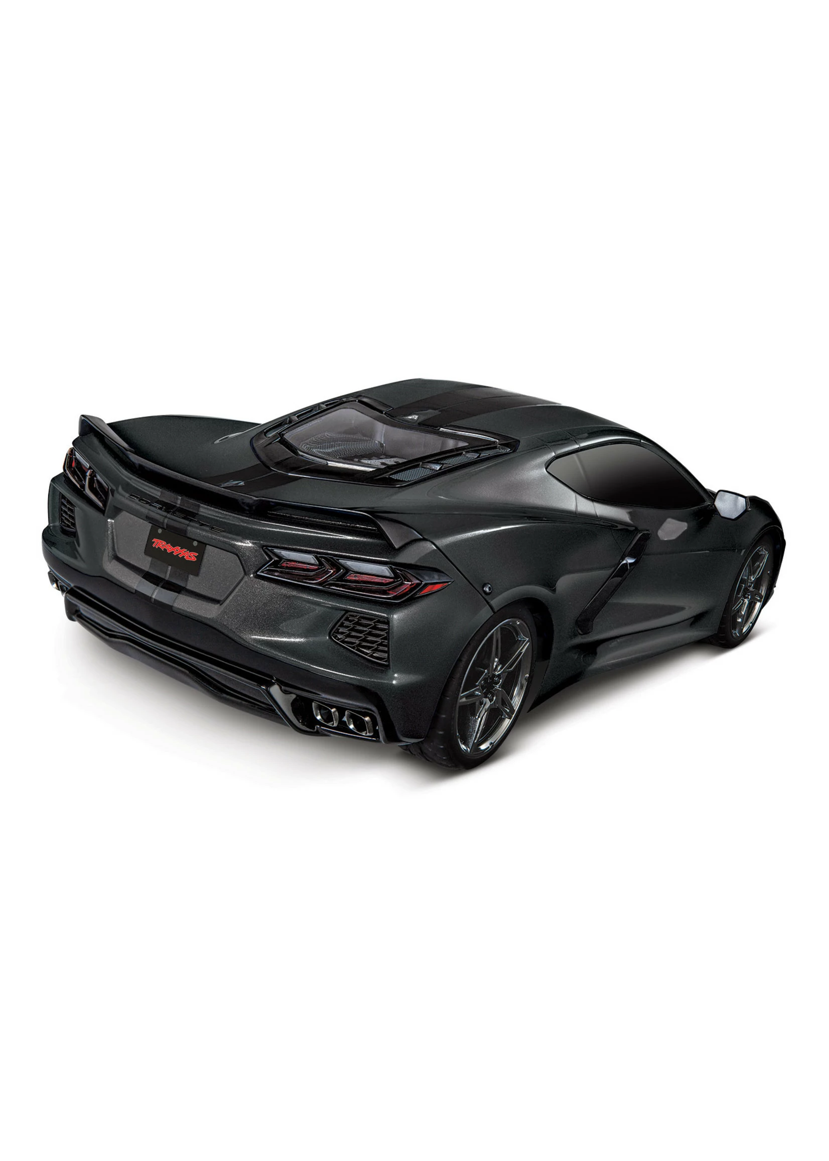 Traxxas 1/10 4-Tec 3.0 C8 Corvette Stingray AWD RTR Supercar - Black 5 Traxxas 1/10 4-Tec 3.0 C8 Corvette Stingray AWD RTR Supercar - Black - Image 3