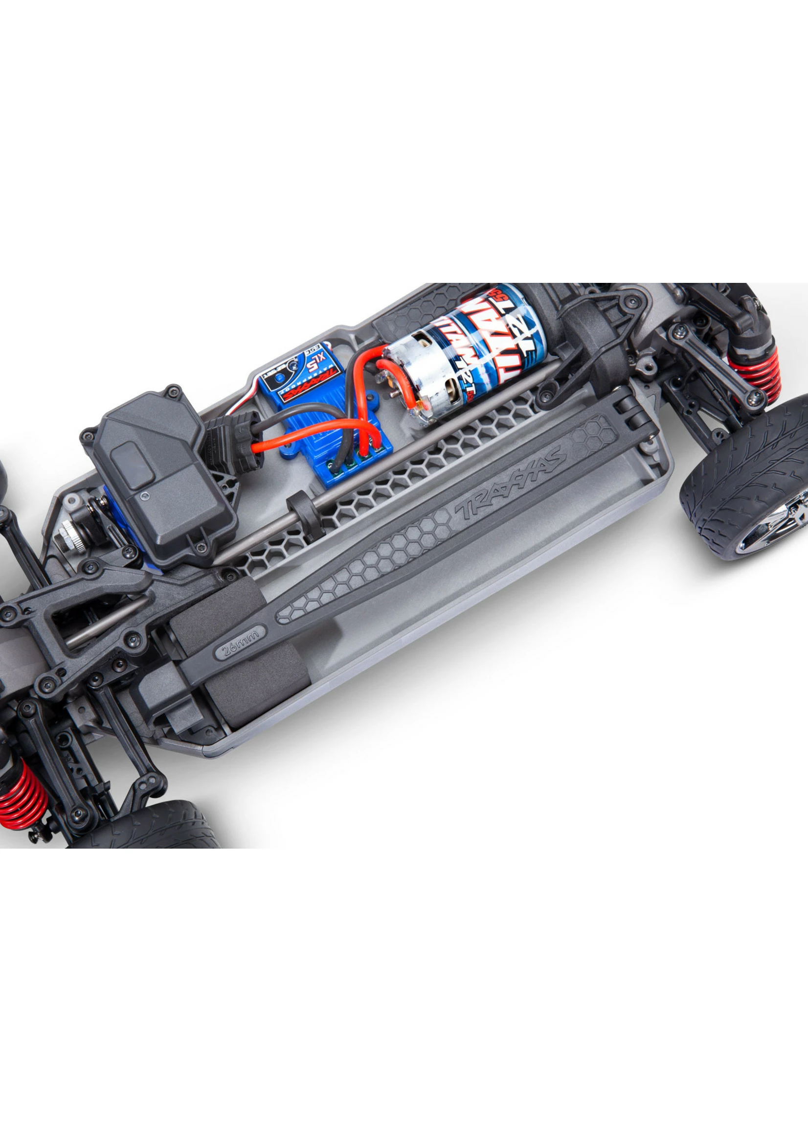 Traxxas 1/10 4-Tec 3.0 C8 Corvette Stingray AWD RTR Supercar - Black 10 Traxxas 1/10 4-Tec 3.0 C8 Corvette Stingray AWD RTR Supercar - Black - Image 8