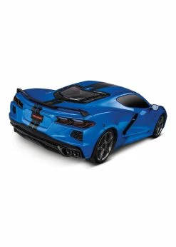 Traxxas 1/10 4-Tec 3.0 C8 Corvette Stingray AWD RTR Supercar - Blue -Rc Car Component Shop traxxas 1 10 4 tec 30 c8 corvette stingray awd rtr 21