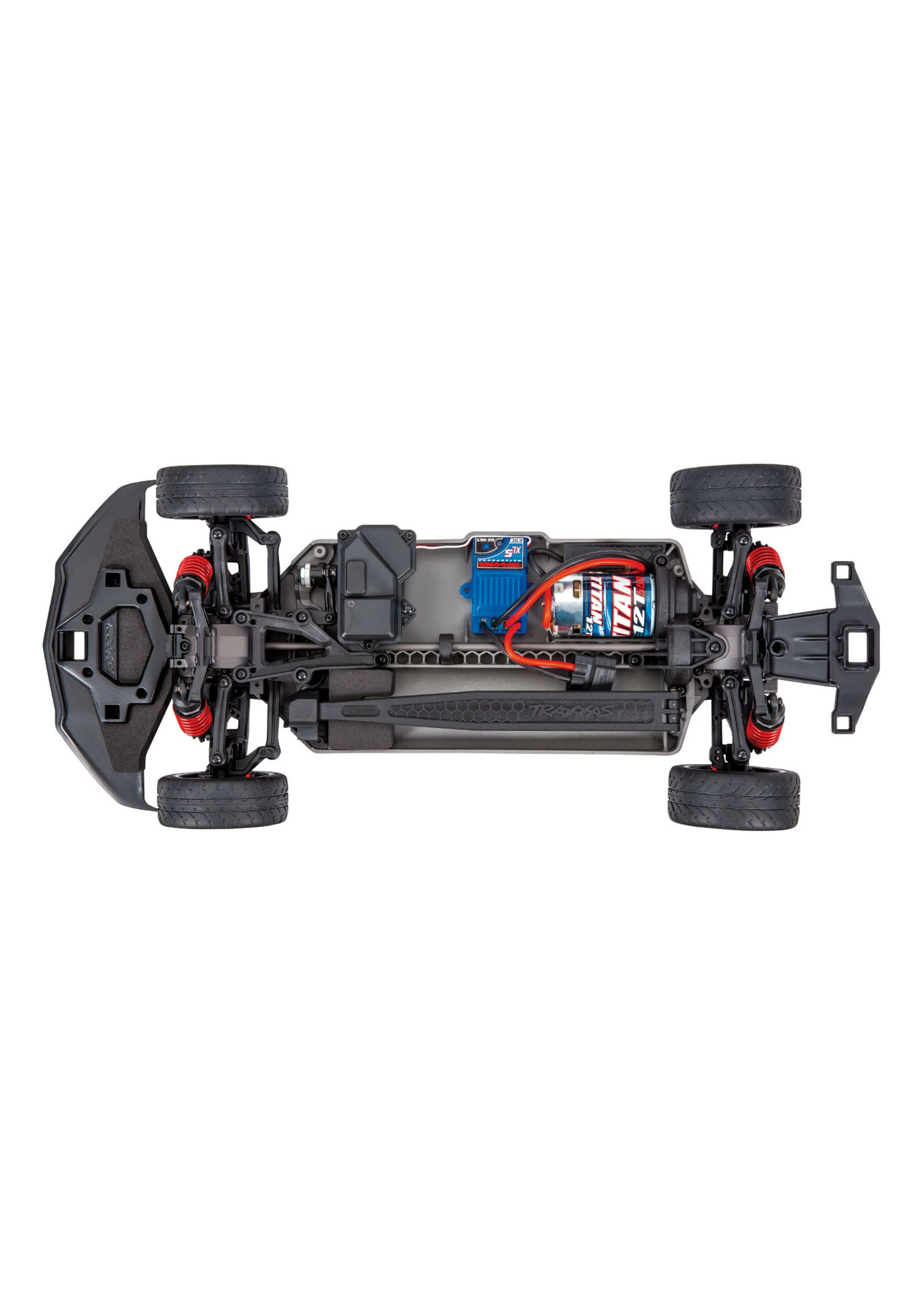 Traxxas 1/10 4-Tec 3.0 C8 Corvette Stingray AWD RTR Supercar - Red 7 Traxxas 1/10 4-Tec 3.0 C8 Corvette Stingray AWD RTR Supercar - Red - Image 5