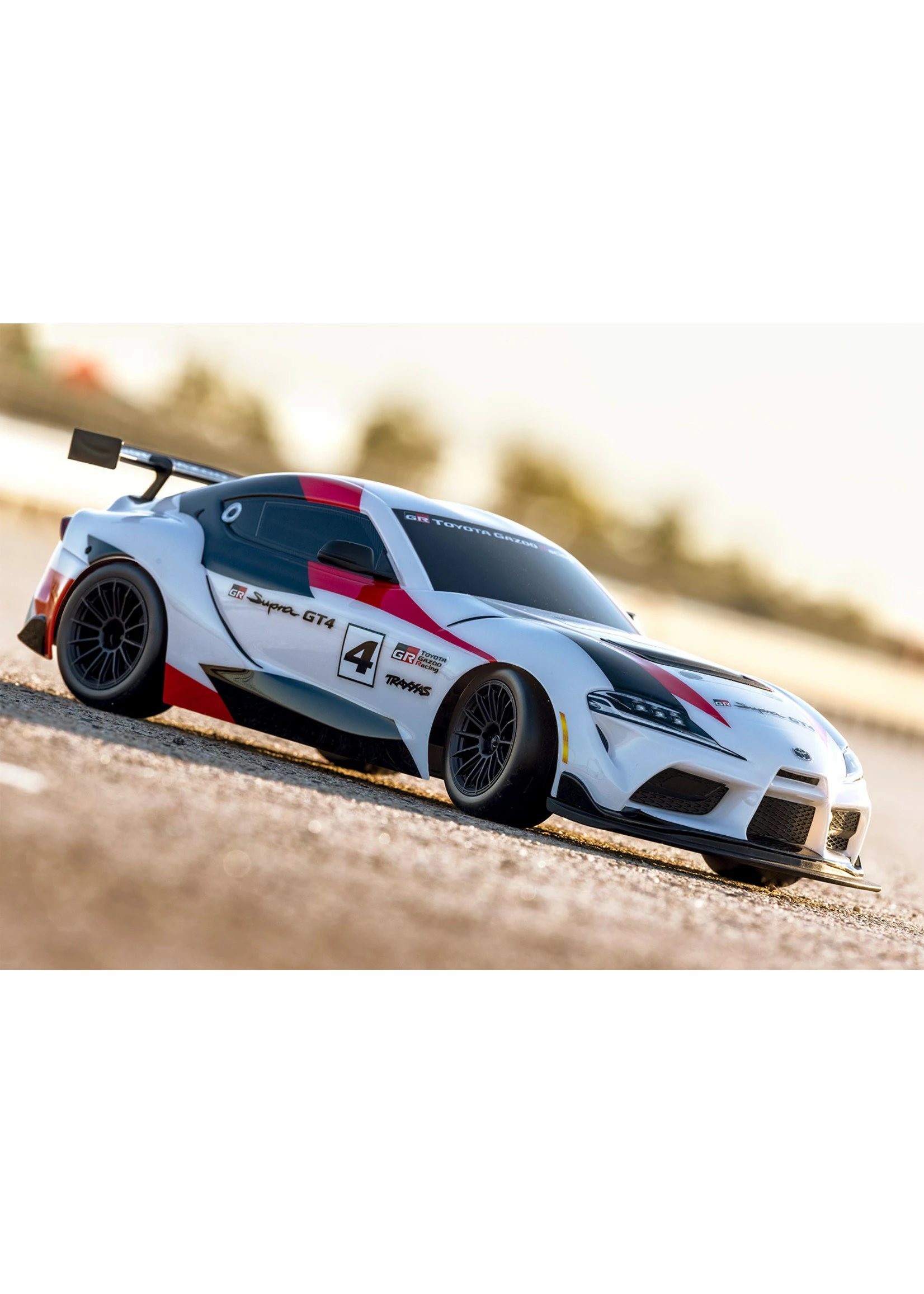 Traxxas 1/10 4-TEC 3.0 Toyota GR Supra GT4 RTR - White 14 Traxxas 1/10 4-TEC 3.0 Toyota GR Supra GT4 RTR - White - Image 12