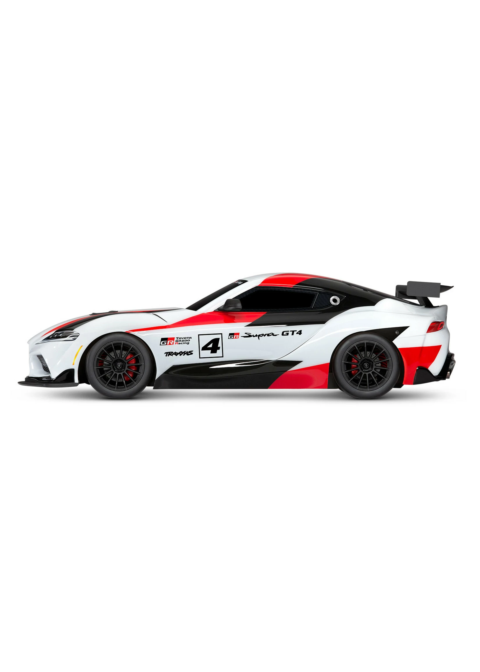 Traxxas 1/10 4-TEC 3.0 Toyota GR Supra GT4 RTR - White 7 Traxxas 1/10 4-TEC 3.0 Toyota GR Supra GT4 RTR - White - Image 5