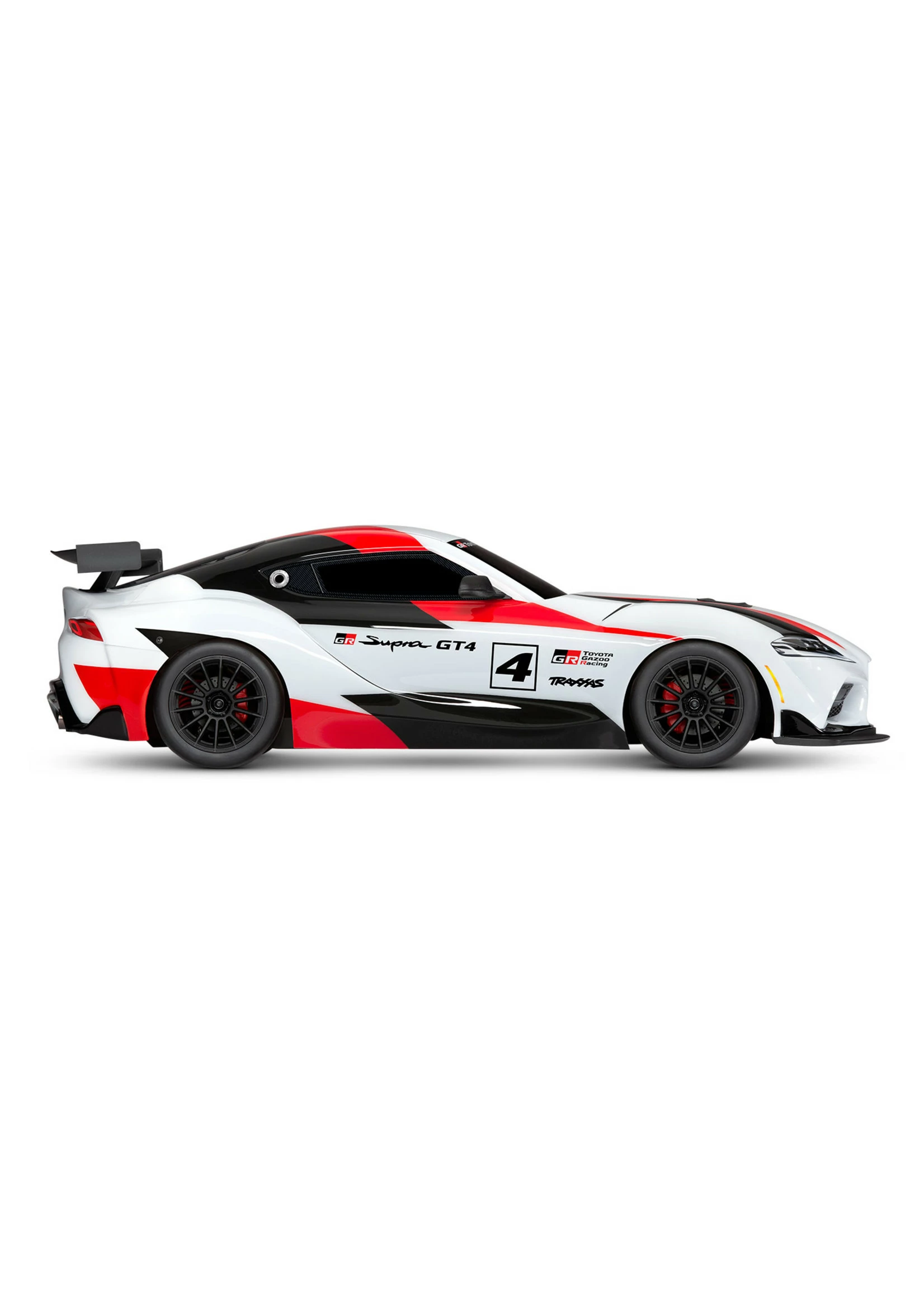Traxxas 1/10 4-TEC 3.0 Toyota GR Supra GT4 RTR - White 8 Traxxas 1/10 4-TEC 3.0 Toyota GR Supra GT4 RTR - White - Image 6