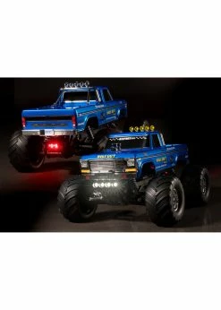 Traxxas 1/10 Bigfoot Classic RTR 2WD Monster Truck With Lights -Rc Car Component Shop traxxas 1 10 bigfoot classic rtr 2wd monster truck 4