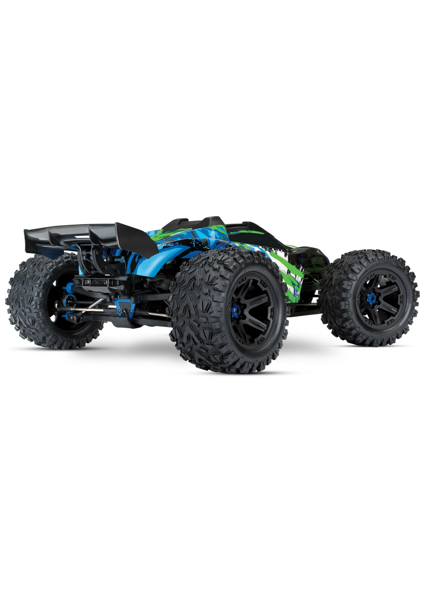 Traxxas 1/10 E-Revo VXL 2.0 RTR 4WD Electric 6S Monster Truck - Green 5 Traxxas 1/10 E-Revo VXL 2.0 RTR 4WD Electric 6S Monster Truck - Green - Image 3
