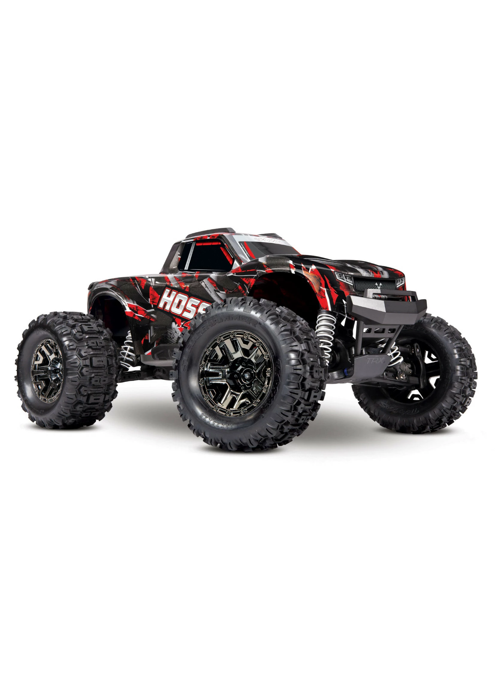Traxxas 1/10 Hoss 4X4 VXL RTR Monster Truck - Shadow Red 4 Traxxas 1/10 Hoss 4X4 VXL RTR Monster Truck - Shadow Red - Image 2