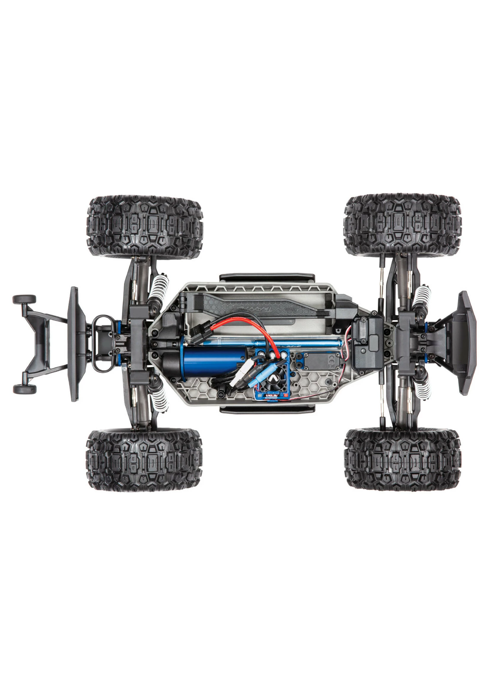 Traxxas 1/10 Hoss 4X4 VXL RTR Monster Truck - Shadow Red 6 Traxxas 1/10 Hoss 4X4 VXL RTR Monster Truck - Shadow Red - Image 4