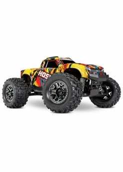 Traxxas 1/10 Hoss 4X4 VXL RTR Monster Truck - Solar Flare
