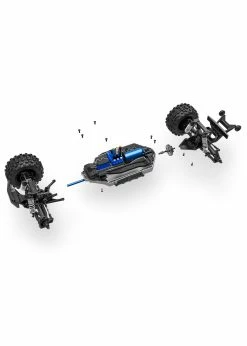 Traxxas 1/10 Hoss 4X4 VXL RTR Monster Truck - Solar Flare -Rc Car Component Shop traxxas 1 10 hoss 4x4 vxl rtr monster truck solar 3
