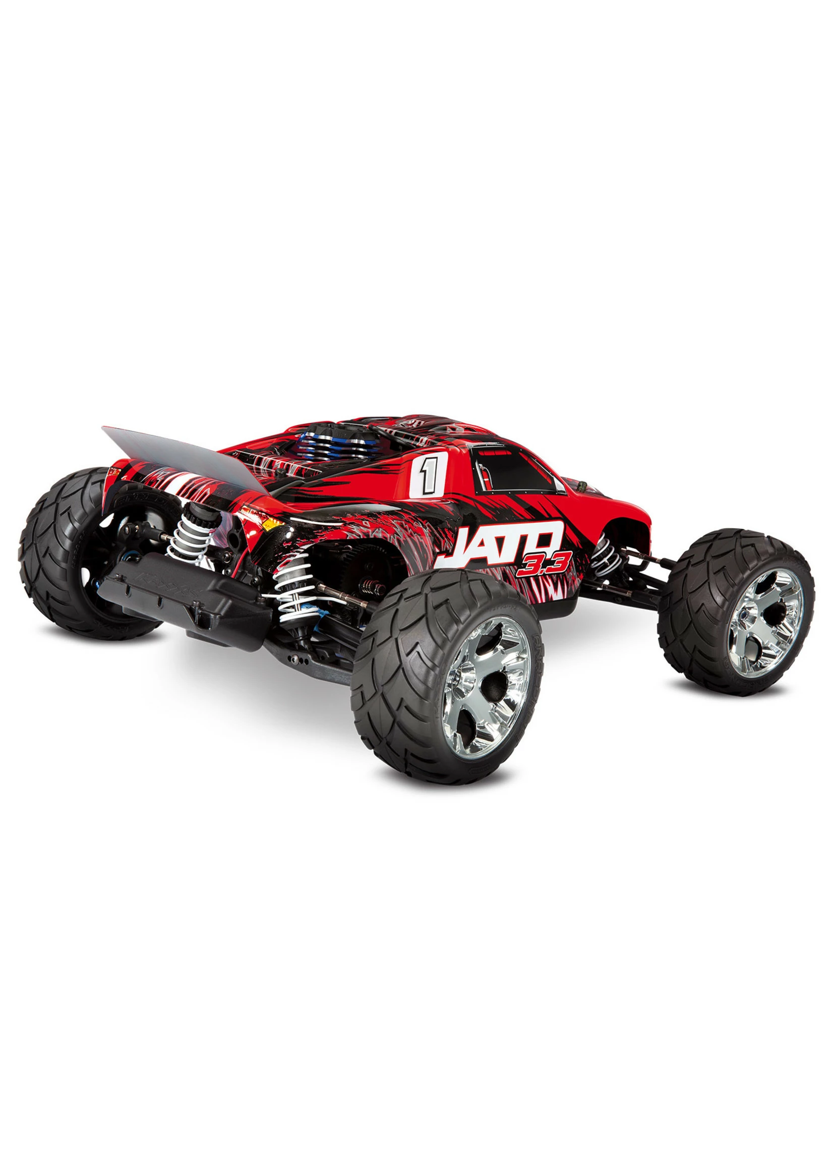 Traxxas 1/10 Jato 3.3 2WD Nitro Stadium Truck - Red 7 Traxxas 1/10 Jato 3.3 2WD Nitro Stadium Truck - Red - Image 5