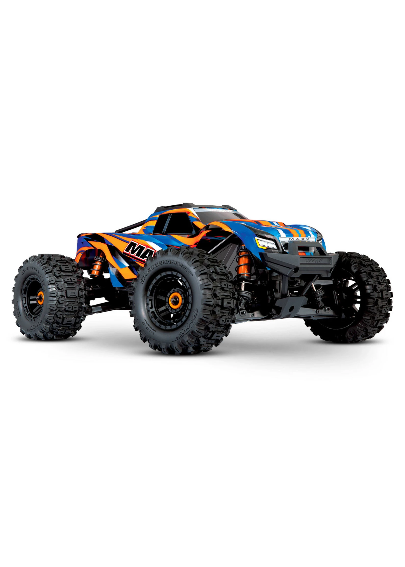 Traxxas 1/10 Maxx RTR Monster Truck With WideMaxx - Orange 3 Traxxas 1/10 Maxx RTR Monster Truck With WideMaxx - Orange