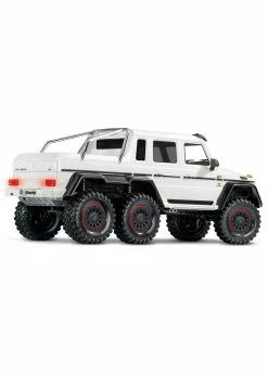 Traxxas 1/10 Mercedes-Benz G 63 AMG 6x6 RTR Scale And Trail Crawler - White -Rc Car Component Shop traxxas 1 10 mercedes benz g 63 amg 6x6 rtr scale 12