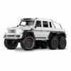 Traxxas 1/10 Mercedes-Benz G 63 AMG 6x6 RTR Scale And Trail Crawler - White -Rc Car Component Shop traxxas 1 10 mercedes benz g 63 amg 6x6 rtr scale 9