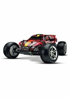 Traxxas 1/10 Nitro Rustler 2WD RTR Stadium Truck - Red