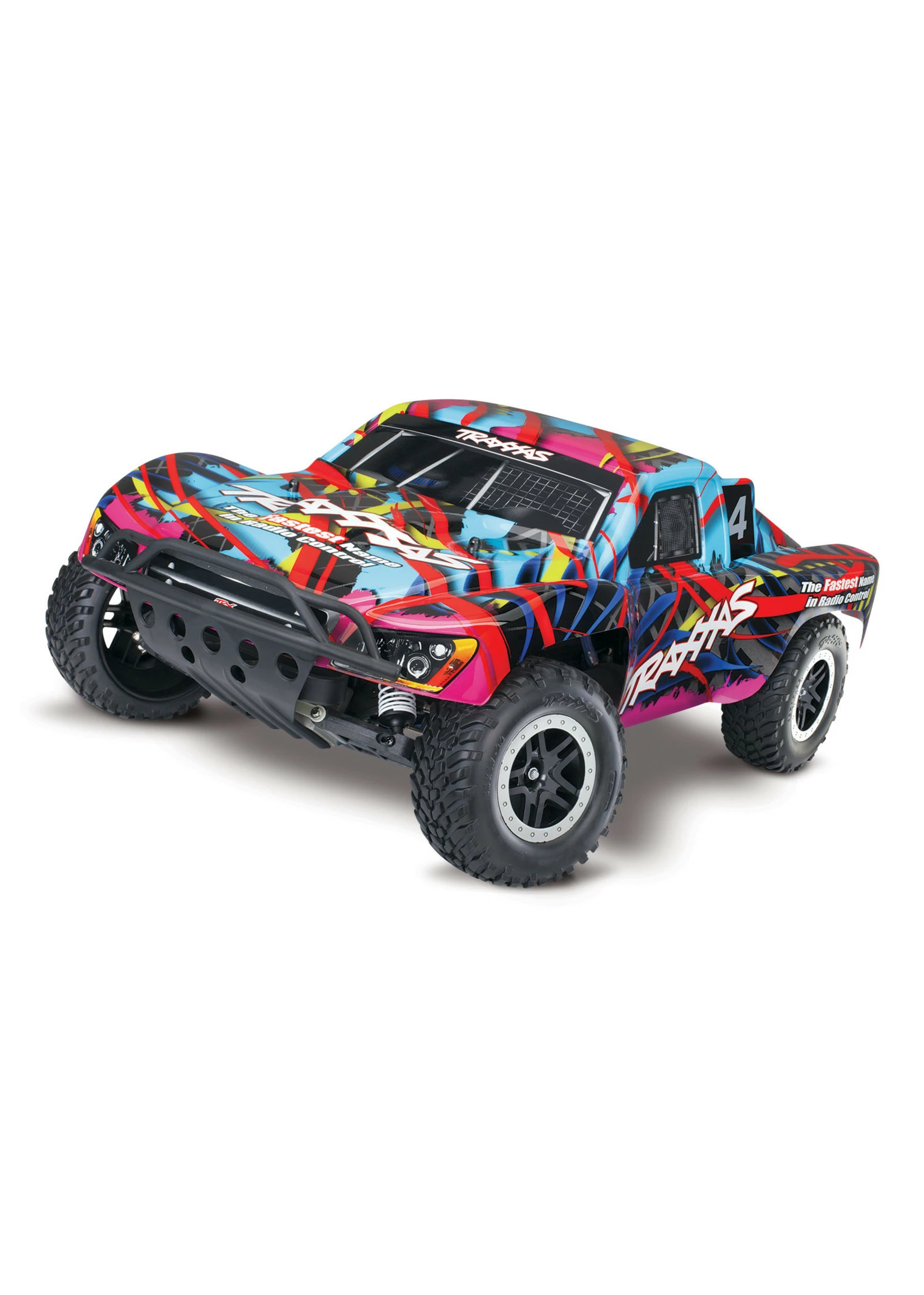 Traxxas 1/10 Nitro Slash 2WD Short Course Truck W/TSM - Hawaiian 3 Traxxas 1/10 Nitro Slash 2WD Short Course Truck W/TSM - Hawaiian