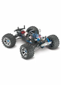 Traxxas 1/10 Revo 3.3 4WD Nitro Monster Truck - Blue -Rc Car Component Shop traxxas 1 10 revo 33 4wd nitro monster truck blue 2