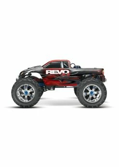 Traxxas 1/10 Revo 3.3 4WD Nitro Monster Truck - Red -Rc Car Component Shop traxxas 1 10 revo 33 4wd nitro monster truck red 2
