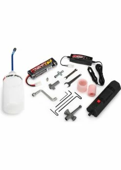 Traxxas 1/10 Revo 3.3 4WD Nitro Monster Truck - Silver -Rc Car Component Shop traxxas 1 10 revo 33 4wd nitro monster truck silve 10