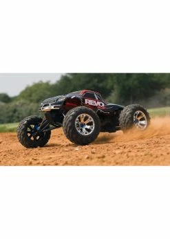 Traxxas 1/10 Revo 3.3 4WD Nitro Monster Truck - Silver -Rc Car Component Shop traxxas 1 10 revo 33 4wd nitro monster truck silve 11
